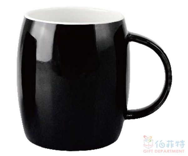 黑色釉木桶杯A款(強化瓷)