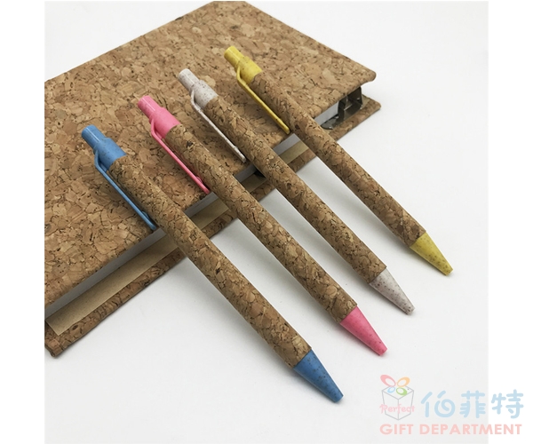 環保軟木與小麥結合筆(E23124)
