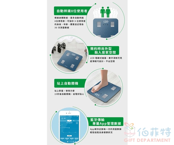 medisana 藍牙七合一多功能體脂計