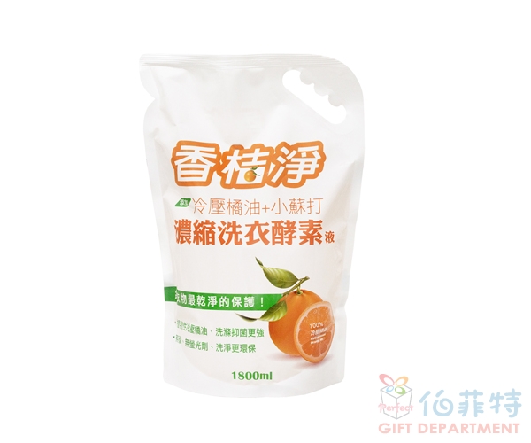 香桔淨 濃縮洗衣酵素液 1800ml