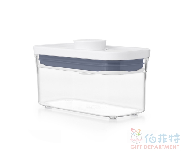 OXO POP 細長方按壓保鮮盒-0.4L