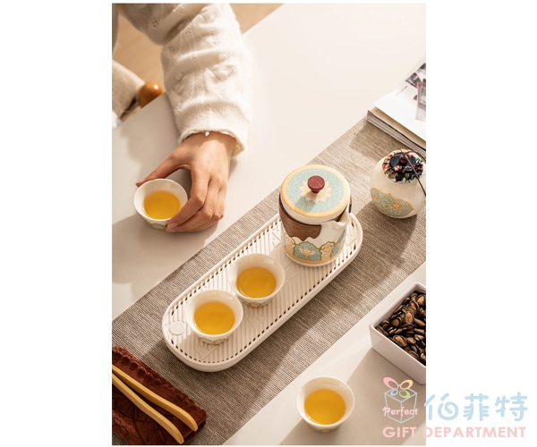 陶瓷旅行泡茶組