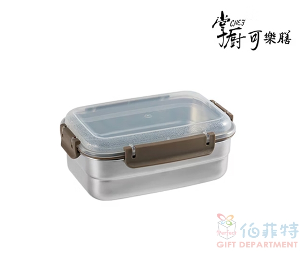 【掌廚可樂膳】 可微波不鏽鋼保鮮盒850ml