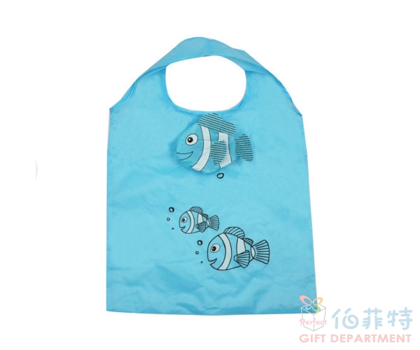 熱帶魚折疊環保袋