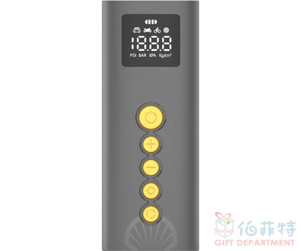 2合1智能隨身充電電動打氣泵