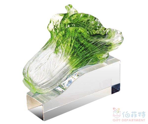 琉璃 百財(白菜)