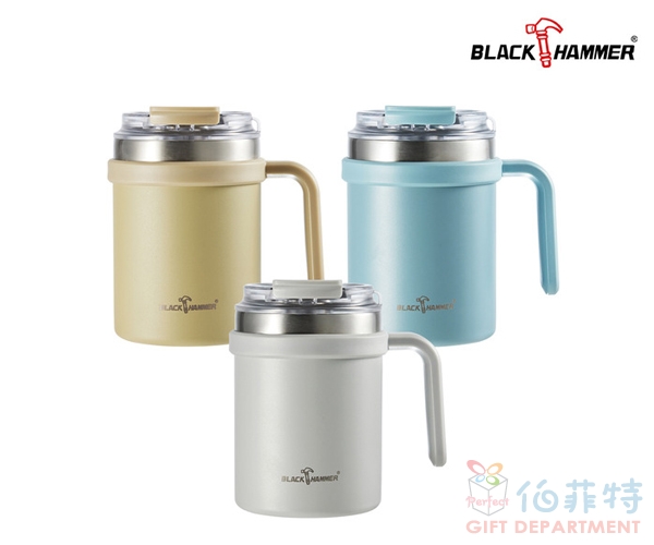 【BLACK HAMMER】不鏽鋼保溫保冰辦公杯550ml