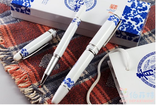 青花瓷高級筆禮盒