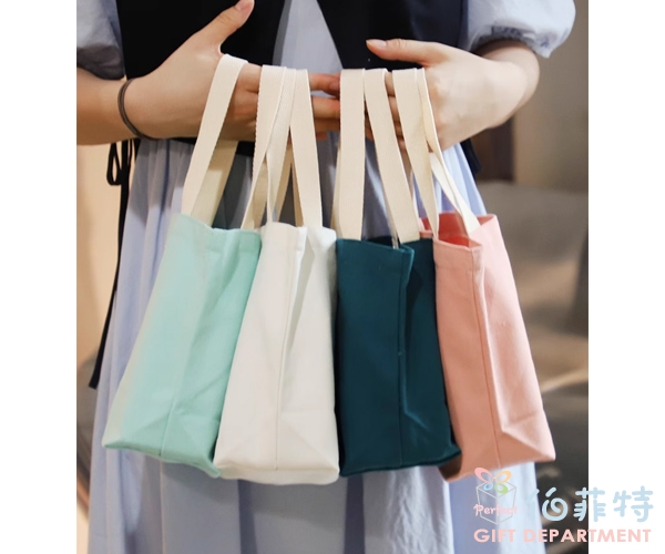 彩色帆布提袋