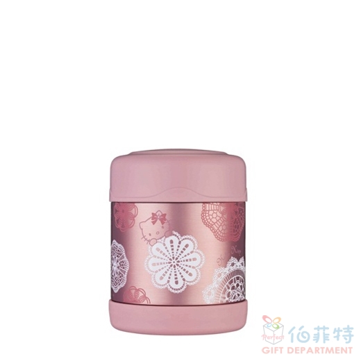 膳魔師 Hello Kitty(蕾絲篇) 不銹鋼真空保溫食物罐