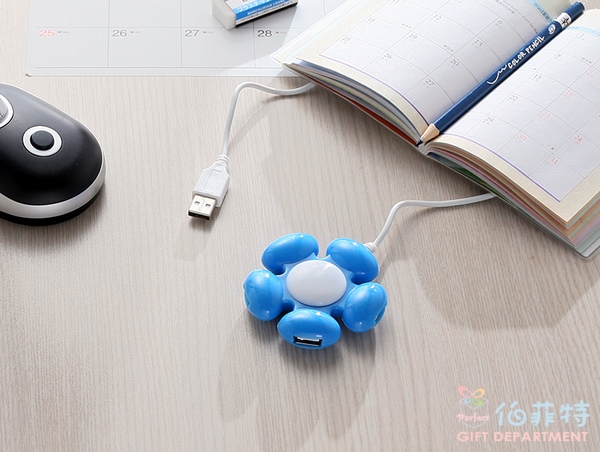 花朵造型USB HUB