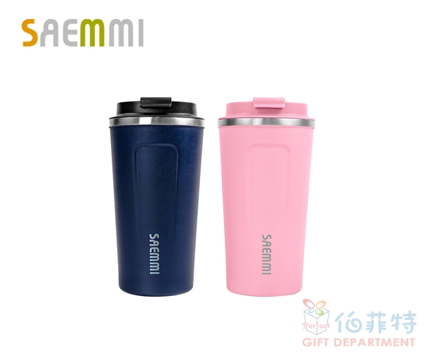 SAEMMI 316真空隨行咖啡杯500ml 噴塑