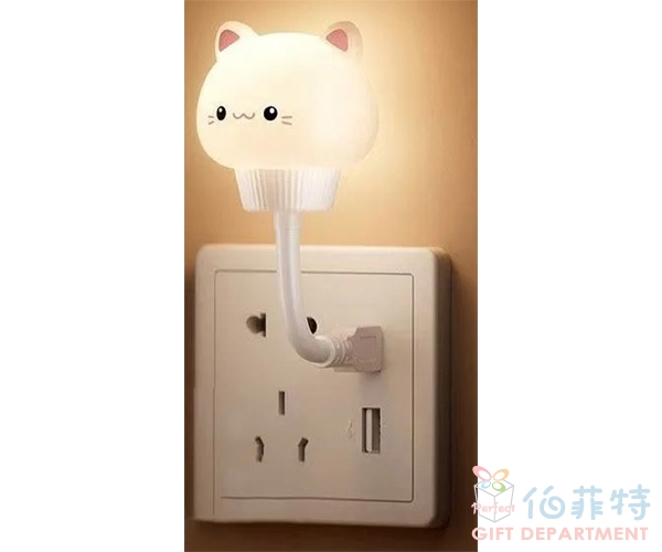 直插式USB小夜燈