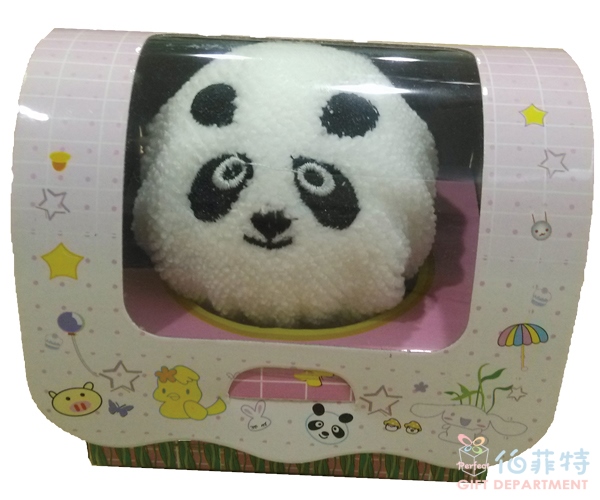 單隻熊貓動物蛋糕