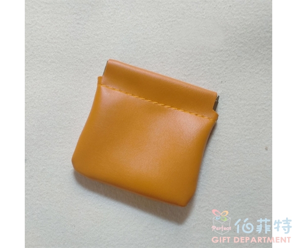 PU皮彈片零錢包-小號