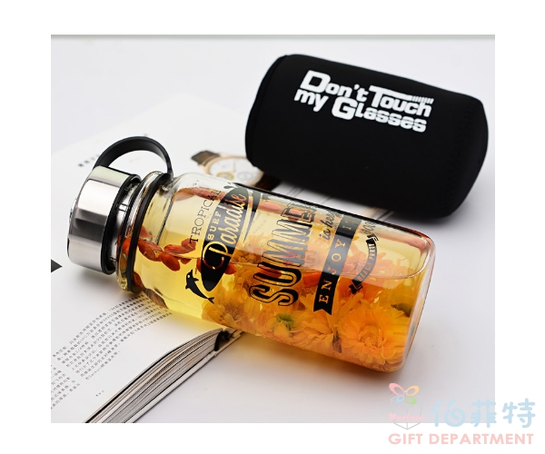 手提玻璃水壺1000ml